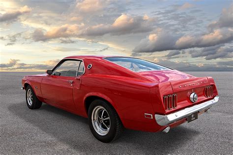 1969 Mustang Fastback Rear Photograph By Gill Billington Pixels