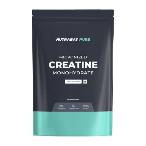 Nutrabay Pure Creatine Monohydrate Micronised 100 Gm 022 Lb Unflavoured Nutrabay™