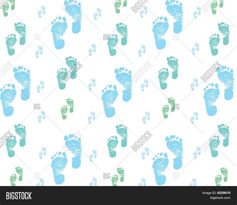 Blue Baby Feet Background Image & Photo | Bigstock