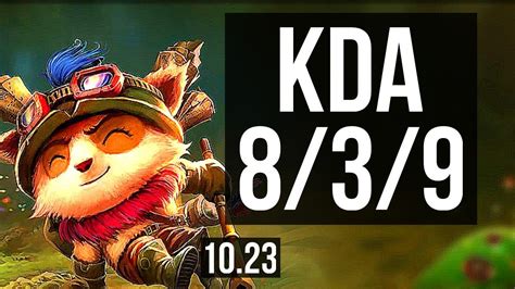 Teemo Vs Akali Mid Rank 2 Teemo 900 Games 839 Kr Master