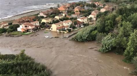 Video Les Images A Riennes Impressionnantes Des Inondations En Haute