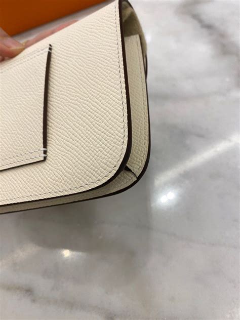 Hermes Constance Slim In Nata Epsom Ghw Luxury Bags Wallets On