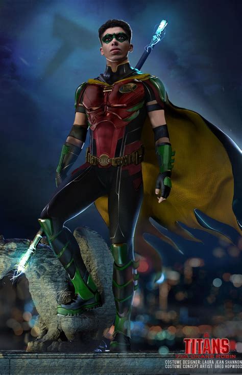 Titans Season 4 Here S A Better Look At Jay Lycurgo S Robin Costume