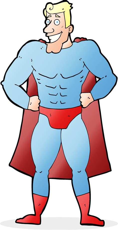 doodle character cartoon superhero 12897593 Vector Art at Vecteezy