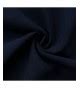 Womens Sexy Chiffon Drawstring Swimwear Bikini Swimsuit Cover Up Cardigan Navy Blue CT183INI763