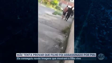 Mãe consegue imagens que provariam que filho foi morto por PM veja