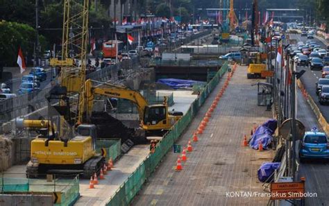 Pembangunan MRT Fase 2A Sudah Mencapai 52