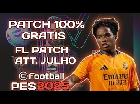 Saiu O Novo Pes Para Xbox Gr Tis Fl Patch Att De Julho