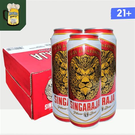 Jual Singaraja Pilsner Beer Can 48 500 Ml Bir Kaleng Pilsener