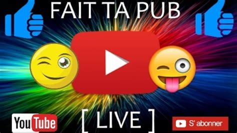 LIVE FAITE TA PUB I 1 DIRECT YouTube