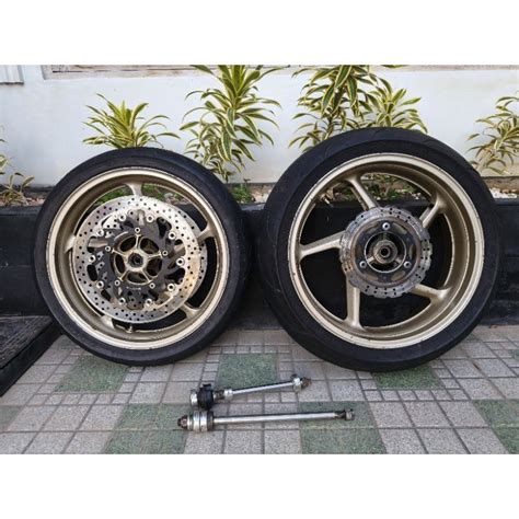 Jual Velg Tapak Lebar Delkevic Double Disk Fullset Ninja Karbu Fii