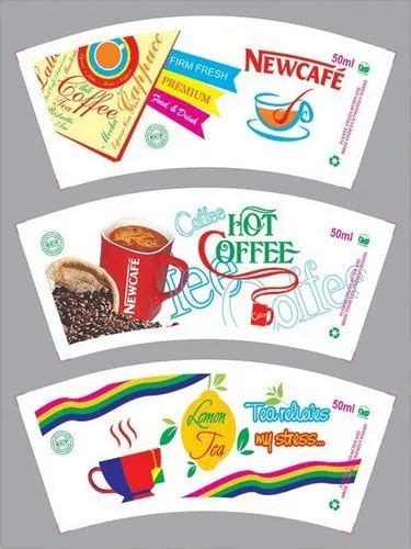 Printed Paper Coffee Cup Blank Pe Coated At Rs 120 Kg In Kolkata ID