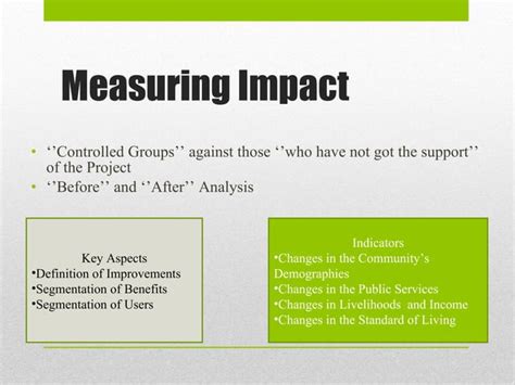 Socio Economic Impact Analysis PPT