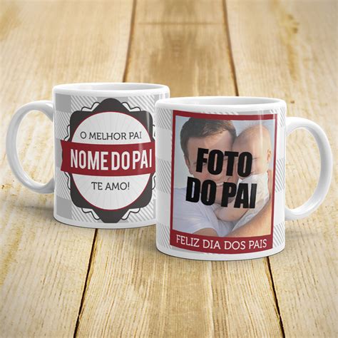 Caneca De Porcelana Dia Dos Pais Mod Elo Produtos Especiais