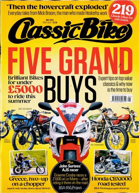 Classic Bike Magazine Subscription Buy At Uk Classic Car Bike