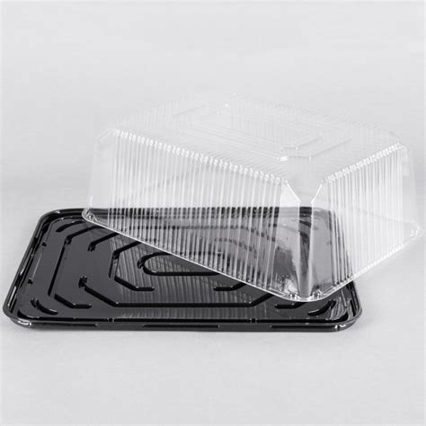 D W Fine Pack G Size Layer Sheet Cake Display Container