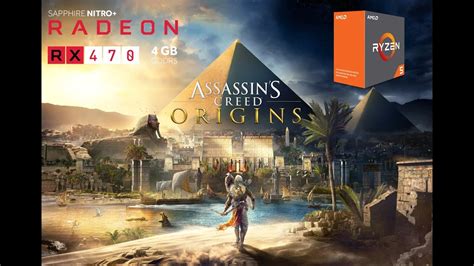 Assassin S Creed Origins Ryzen Rx Rx X Gb