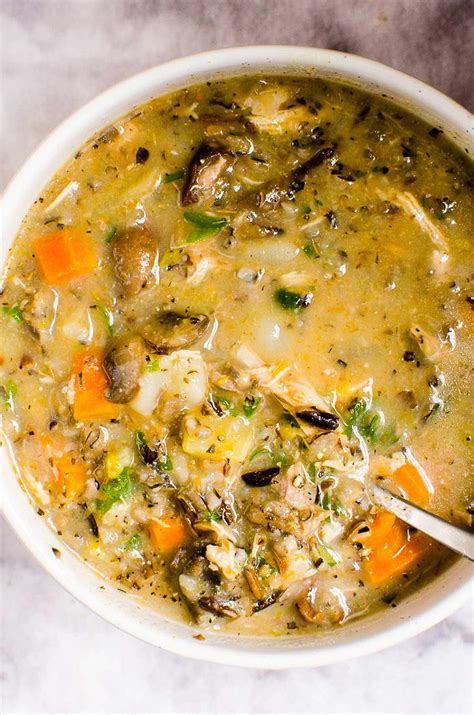 Instant Pot Chicken Wild Rice Soup