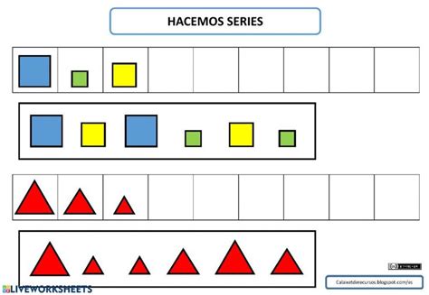 The Worksheet Shows How To Make Shapes With Different Colors And Shapes