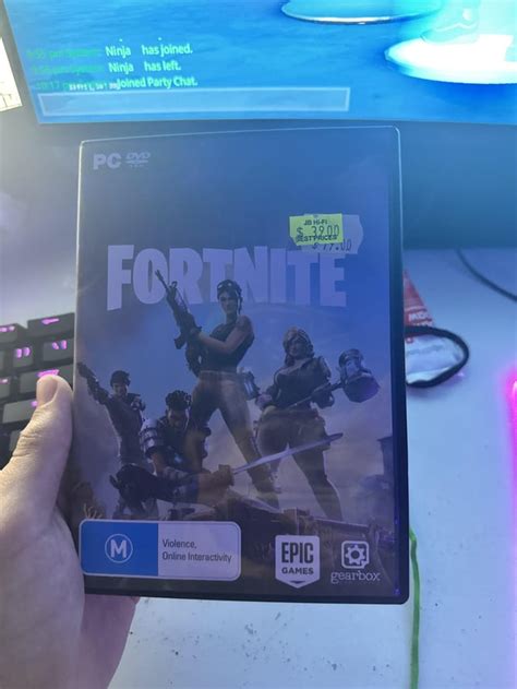 Original Fortnite Pc Disc From 2016 Rwhatsthisworth