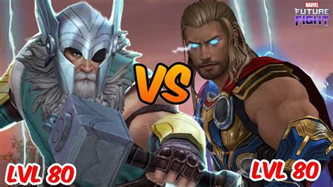 Odin Vs Thor Comparison Odin Level Vs Thor Level Gameplay Mff