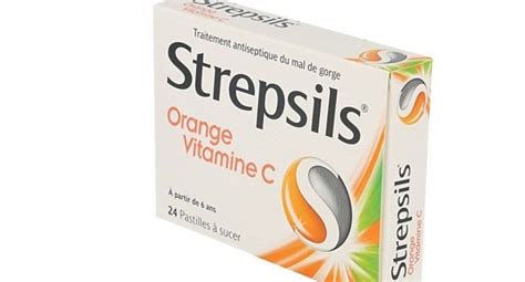 Strepsils Orange Vitamine C Amylm Tacr Sol Posologie