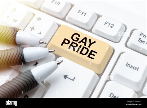 Text Caption Presenting Gay Pride Conceptual Photo Dignity Of An