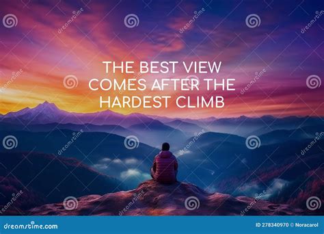 Life Inspirational Quotes The Best View Comes After The Hardest Climb