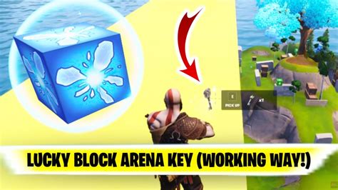 Lucky Block Arena How To Open The Secret Door Lucky Block Arena