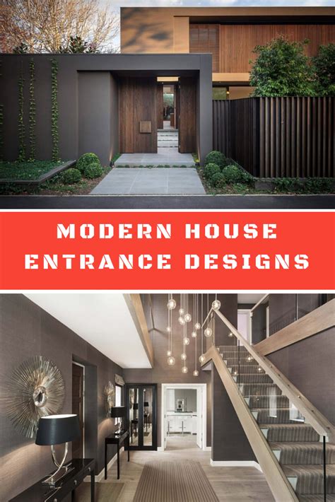 19 The Most Beautiful Modern House Entrance Designs