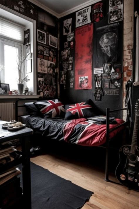 Cool Punk Bedroom Ideas For Teenagers Homemydesign