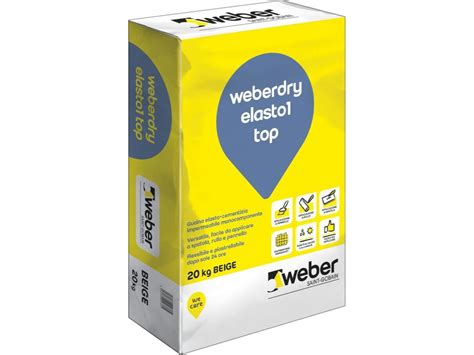 WEBERDRY ELASTO1 TOP Impermeabilización para cimentaciones y muros de