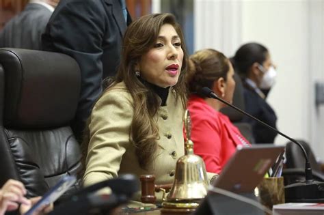 Congreso Censura A Lady Camones Tras Difusión De Audios