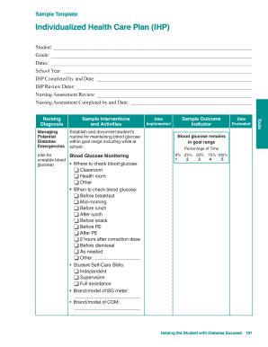 Fillable Online Ndep Nih Sample Template A Sample Template For An