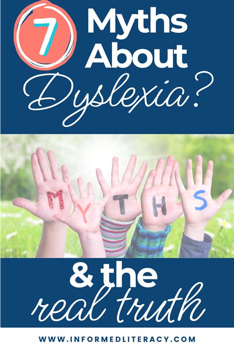 7 Myths About Dyslexia And The Real Truth Informed Literacy