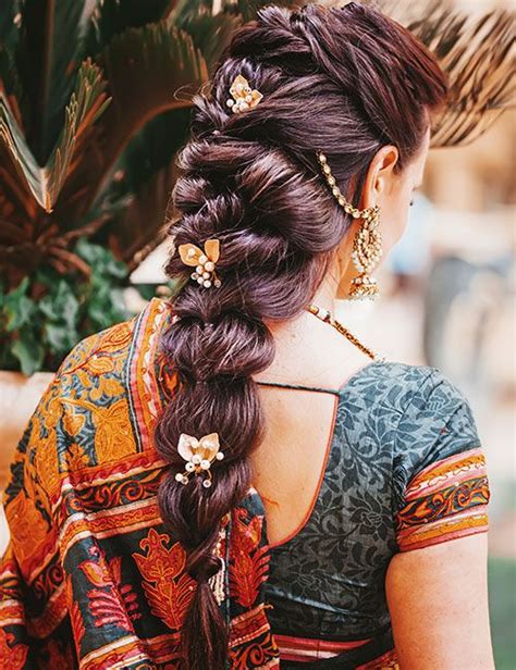 Indian Party Hairstyles Open Hairstyles Wedding Hairstyles For Long