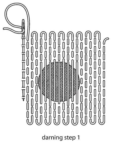 How To Mend Your Knits Darning Holes Snagged Threads And Frayed