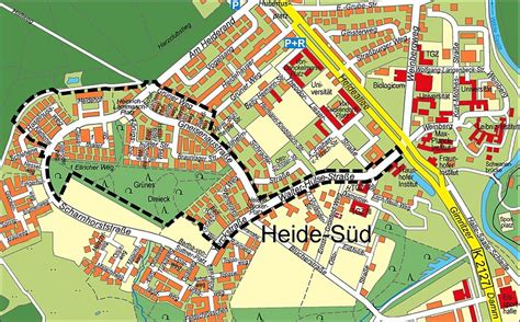 Bebauungsplan Nr Heide S D Halle Saale H Ndelstadt