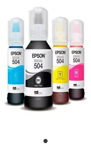 Pack Tintas Epson Originales 504 Cuotas sin interés