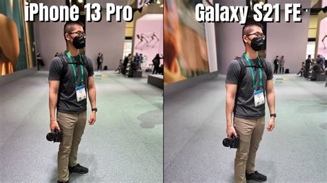 Samsung Galaxy S21 FE Vs IPhone 13 Pro Camera Comparison CES 2022