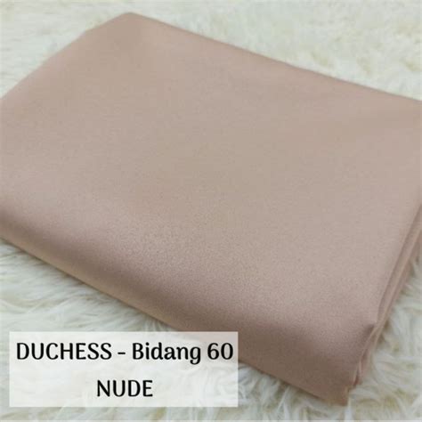 Duchess Satin Kain Pasang Plain Bidang 60 Shopee Malaysia