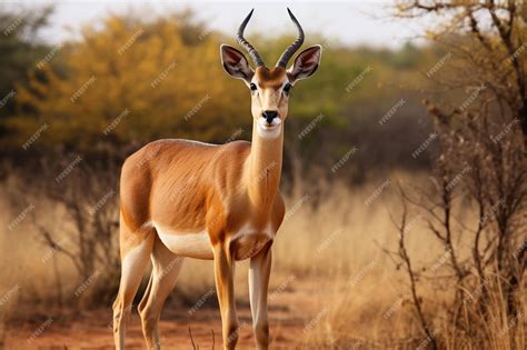 Premium Photo Generative Ai Impala In Kruger National Park