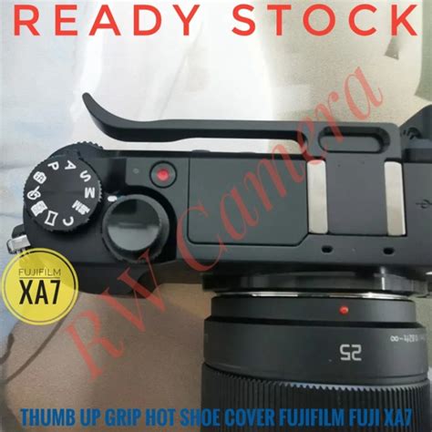 Jual Thumb Grip Rest Up Fujifilm Xa X A Fuji Rangefinder Hot Shoe Cover Hitam Di Seller