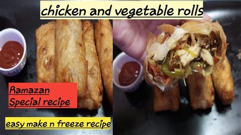 Ramazan Special Easy Make And Freeze Recipe Chicken And Vegetable