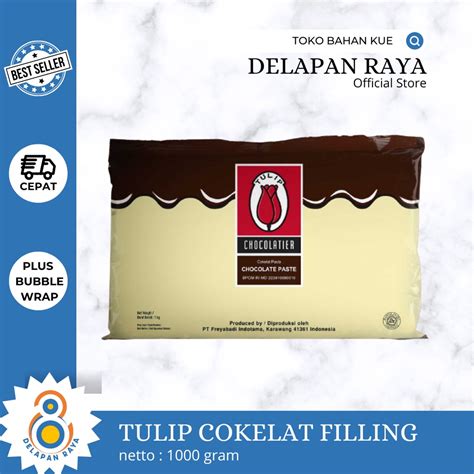 Jual Tulip Cokelat Filling Kg Raya Shopee Indonesia