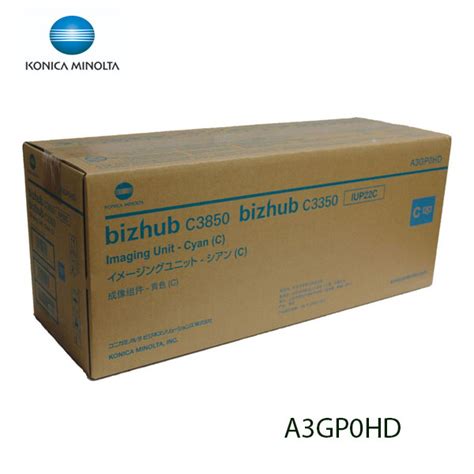 UNIDAD DE IMAGEN KONICA MINOLTA A3GP0HD BIZHUB C 3850 CYAN IUP 22C