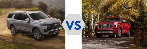 2023 Chevy Tahoe Vs Toyota Sequoia Burlington Chevrolet