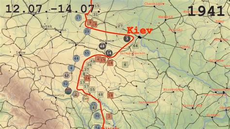 Front wschodni 1941 animacja dzień po dniu Video Portal