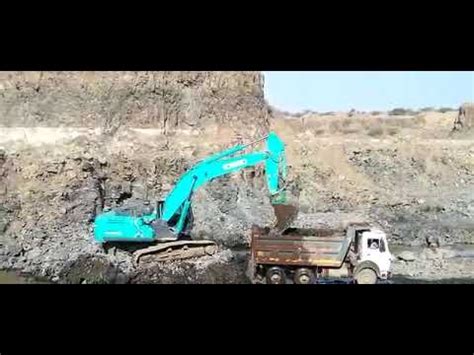 Kobelco Sk Xdlc Hydraulic Excavator Site Study And Production