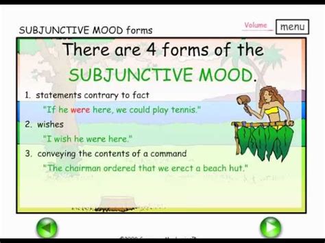 Teach SUBJUNCTIVE MOOD Easy English Grammar YouTube Worksheets